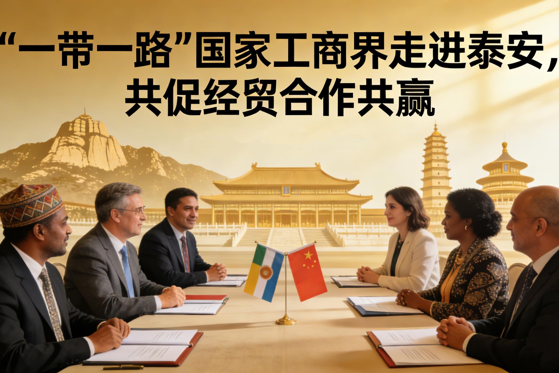 “一带一路”国家工商界走进泰安，共促经贸合作共赢